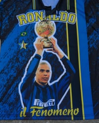 Image 4 of Vintage Ronaldo Fenomeno Football Bootleg Shirt 