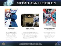 Image 3 of 2023-24 Upper Deck SPX Hockey hobby box 