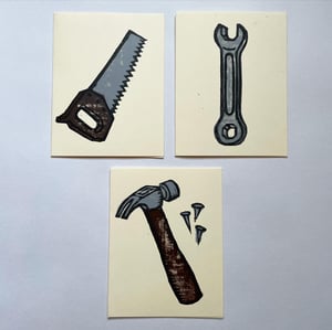 Image of TOOLBOX greeting card set 