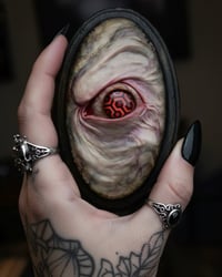 Image 2 of REDRUM - wall sculpture, hand sculpted