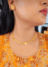 Image 2 of Asha_Gold Plated Necklace Set