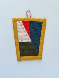 Image 2 of Tumbler - tiny art quilt 