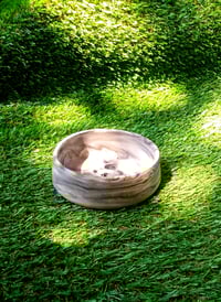 Image 1 of DarkGreyMarble Porcelain Nest  small (με τρύπα)