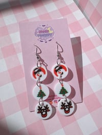 Image 2 of Pillsbury Christmas Cookie Earrings 🎄