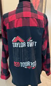 Vintage Red/Black Flannel Shirt Taylor Swift