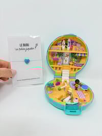 Image 6 of Ensemble bracelet et Polly Pocket Coquillage café de la plage Complet