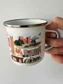 Rocket & Co. Enamel Taunton mug