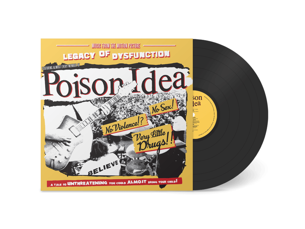 Image of Poison Idea - "Legacy Of Dysfunction" LP+Poster