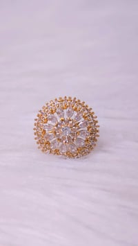 Image 5 of ADR4506_American Diamond Adjustable Ring