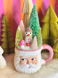 Image 2 of Winter Scene - Large Santa Mug