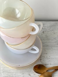 Image 4 of Tasses à café - Arlequin années 70 X5