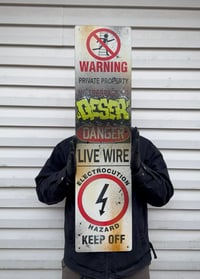 Image 5 of HAND PAINTED METAL SIGN