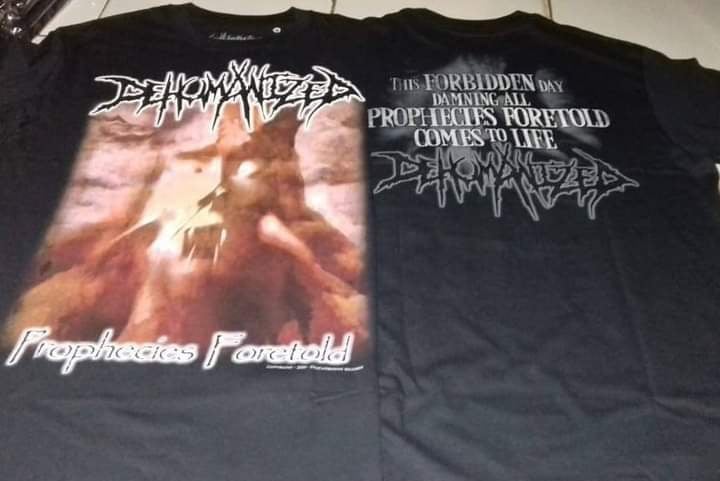 DEHUMANIZED - PROPHECIES FORETOLD (T-SHIRT & LONGSLEEVE)