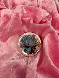 Image 3 of Small Glitter Pokemon Button Badge 