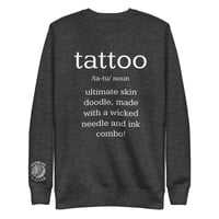 Image 3 of Sweatshirt - tattoo definition 