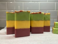 Image 2 of APPLE BOURBON. -  GOAT MILK  net wt 6oz. 