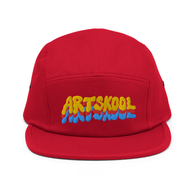 Image of Art Skool Primary Colors 5 Panel Hat