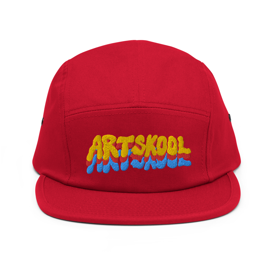 Image of Art Skool Primary Colors 5 Panel Hat