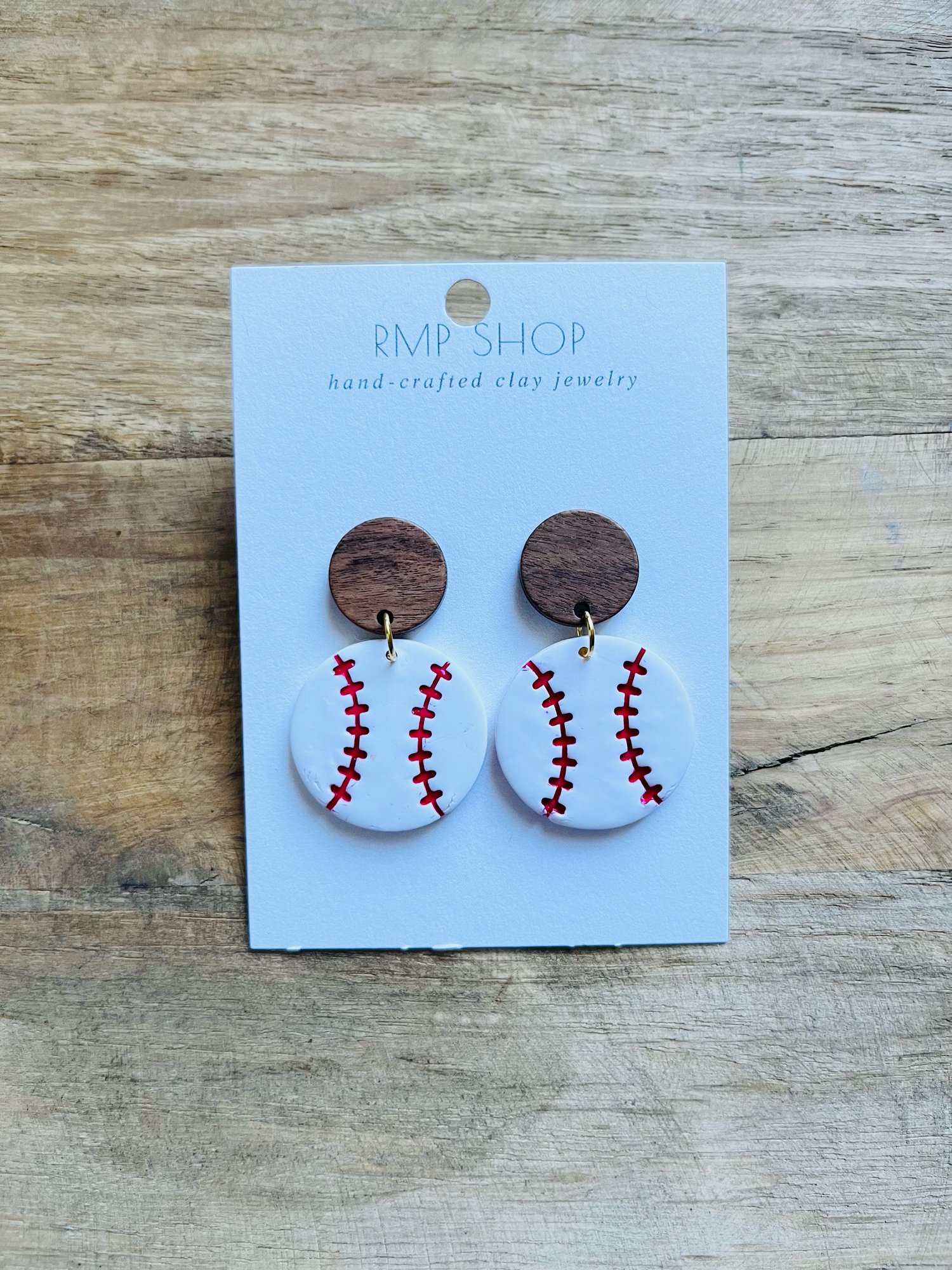 Image of Baseball Earrings