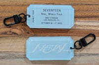 Image 3 of SEVENTEEN NEW_ Tour Keychains