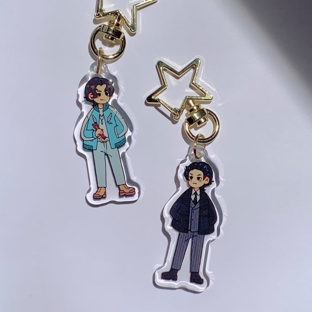 Image of Haegeum Agust D Acrylic Charm