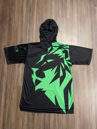 Image 2 of All In Green Lion SS Hoodie