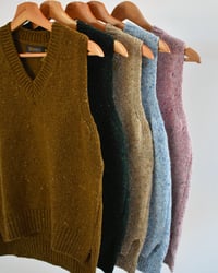 Image 5 of Donegal Fleck Vest - Made in Ireland