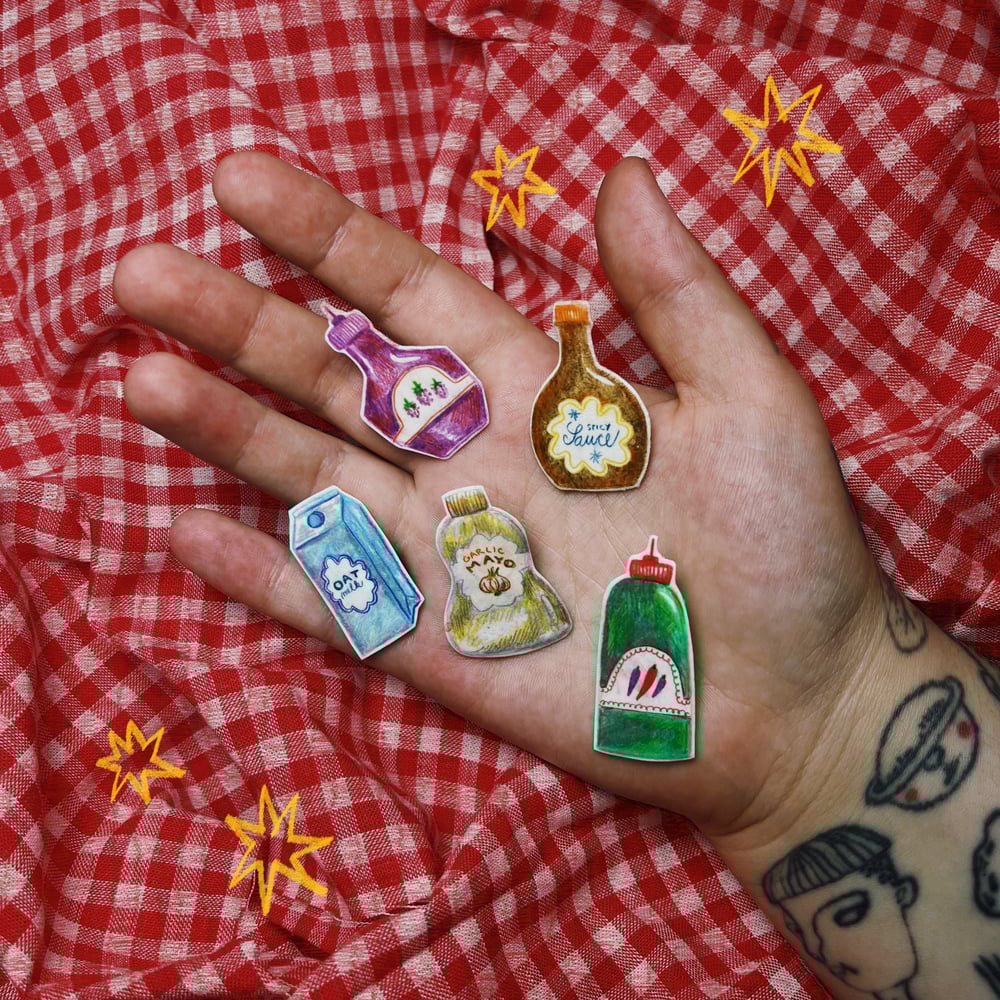 Image of CONDIMENTS pins