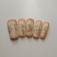 Image 2 of Floral Wood Set