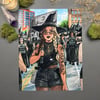 Activist Witch Signed Watercolor Print