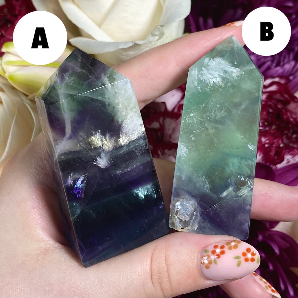 Image of Feather Fluorite Tower