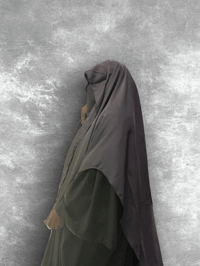 Image 2 of Noor Flap Khimar 