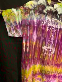 Image 2 of XL Party At Your Own Pace Tie Die Shirt