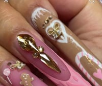 Tiny bow charm ( 2pc)