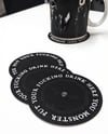 Put Your F****ing Drink Here Coaster Pack