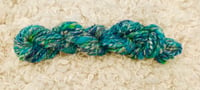 Image 2 of Hand Spun Woollen Art Yarn- Ocean Breeze