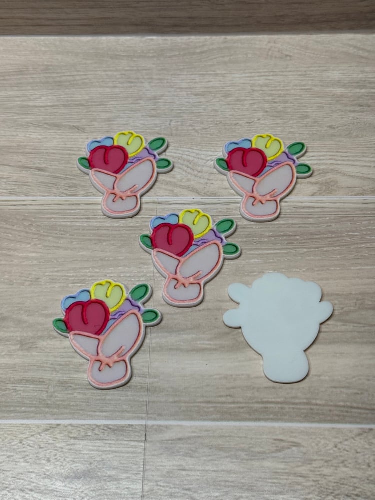 Image of Flower Bouquet Cabochon