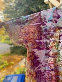 Image 2 of 2XL Godzilla Be Gay Do Crime Tie Dye Shirt E8