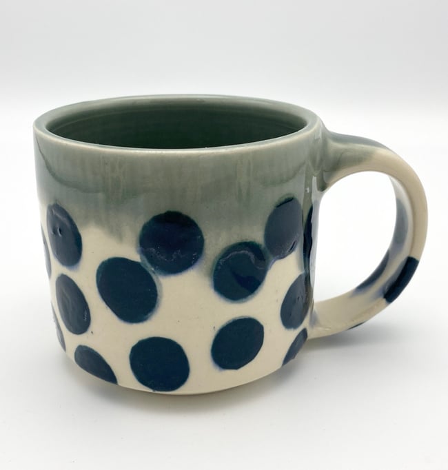 Polka Dot Mugs 