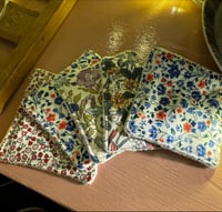 Image 4 of Liberty Print Reusable Face Wipes // Reusable Face Pads // Eco Friendly Gift // Bamboo Face Pads