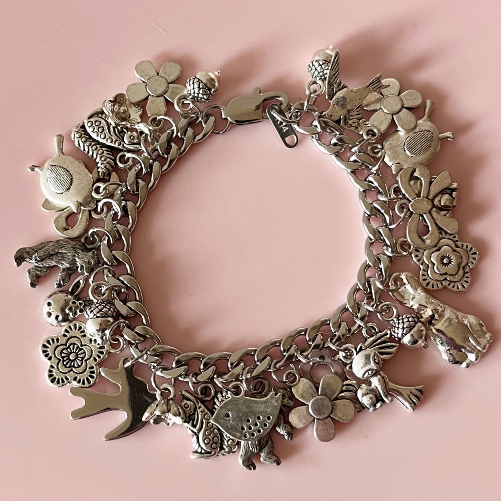 Image of One of a Kind Charm Bracelet - Woodland 2