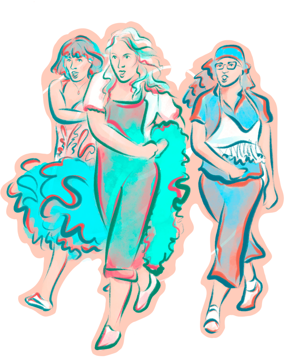 Image of “Dancing Queen” Mamma Mia Sticker