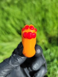 Image 3 of "Orange Breeze" Paw Bean Pendant