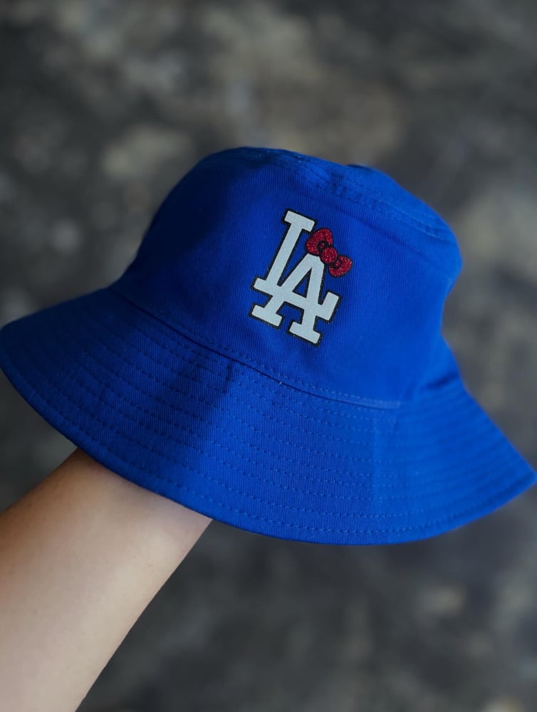 Image of Glitter + Bow Los Angeles Bucket Hat