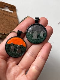 Image 2 of Cemetary scenes: Pendants and earrings