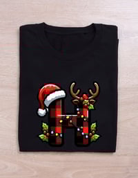 Image 8 of Christmas Alphabet Letters Shirt