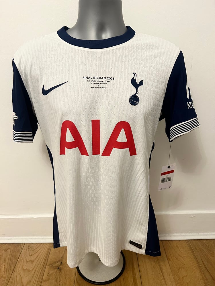 Image of PRE ORDER: Tottenham Hotspur “ROMERO 17” Vaporknit 2024/25 Home Europa Final Shirt   (L)