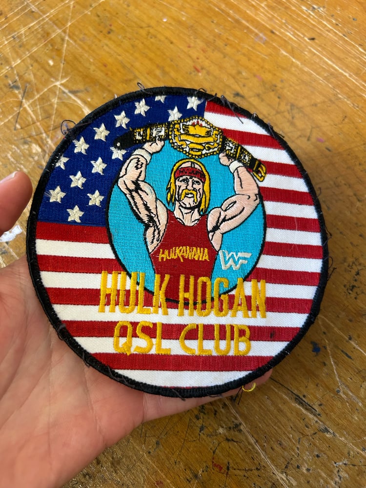 Image of Hulk Hogan QSL patch