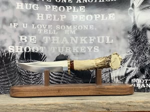 Image of Replica Handle Skinner Knife with Stand