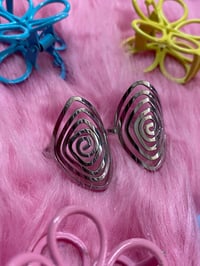 Image 2 of Steel swirl ring 